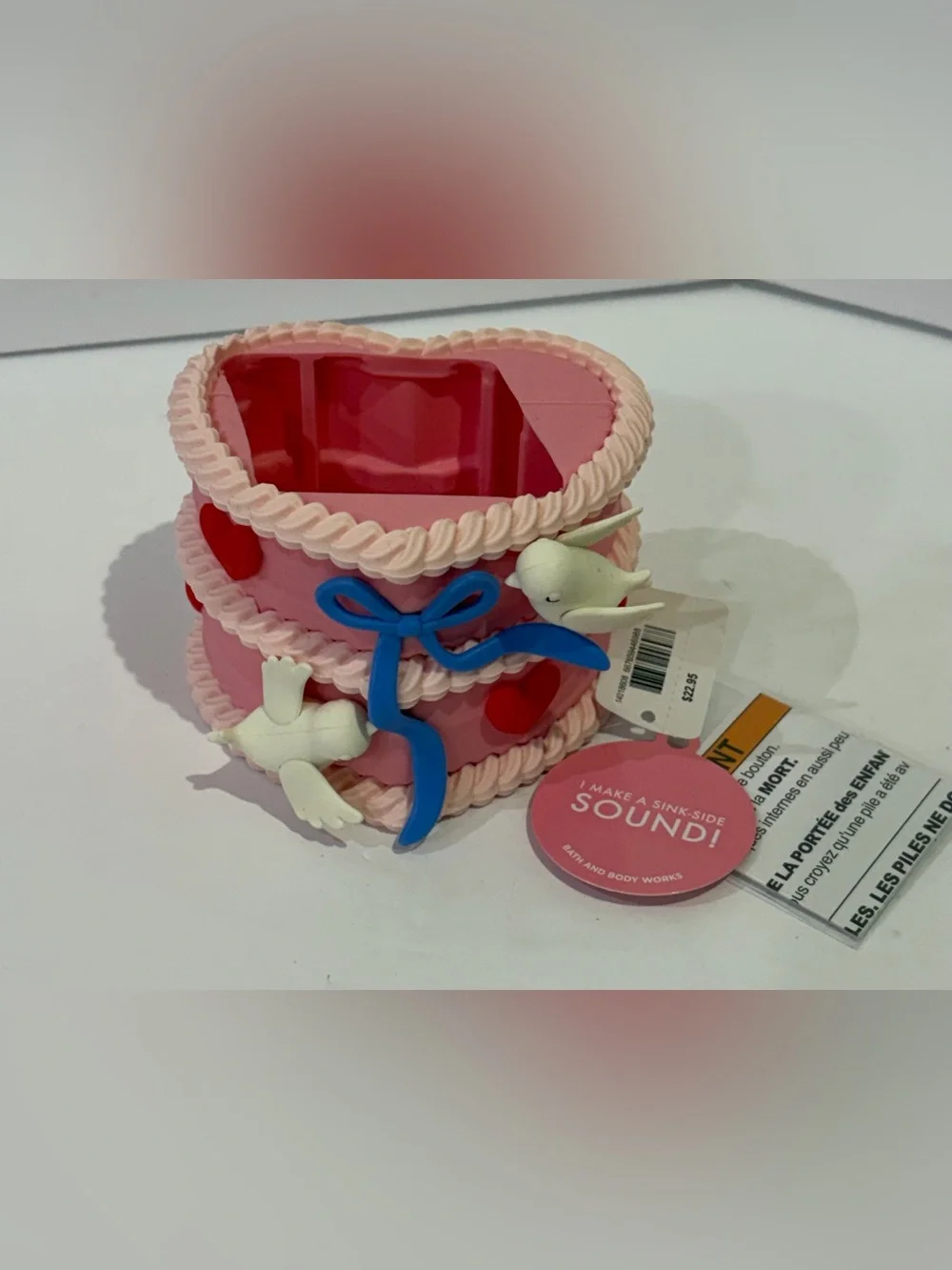 Bath & Body Works Love Birds Foaming Soap Holder NWT